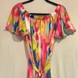 Trina Turk Summer Maxi Dress - variable sizing